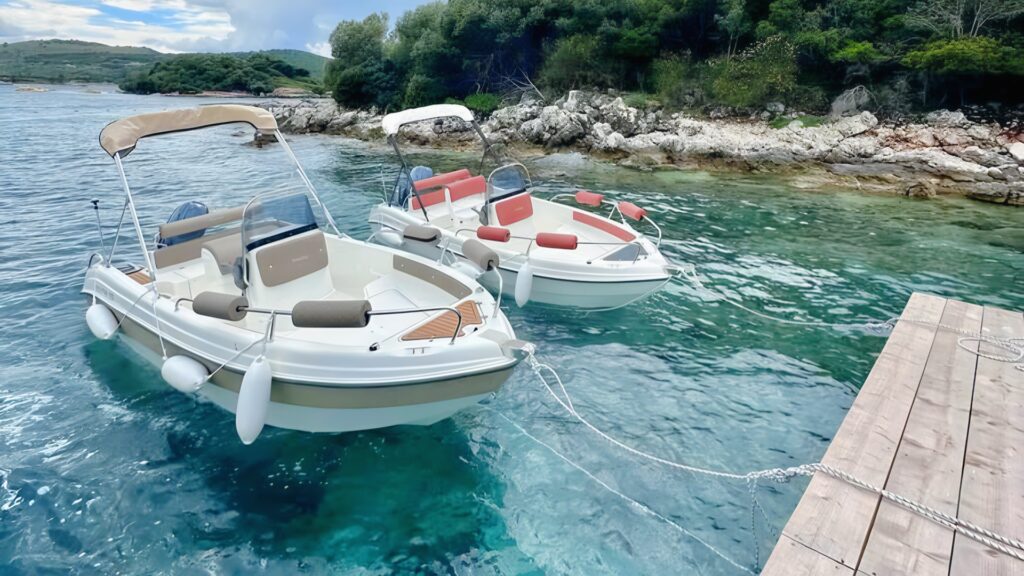 Boat for Rent Ksamil BIANCO